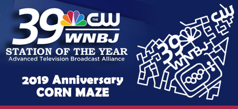 Corn Maze 2019: WNBJ 39 Anniversary Maze